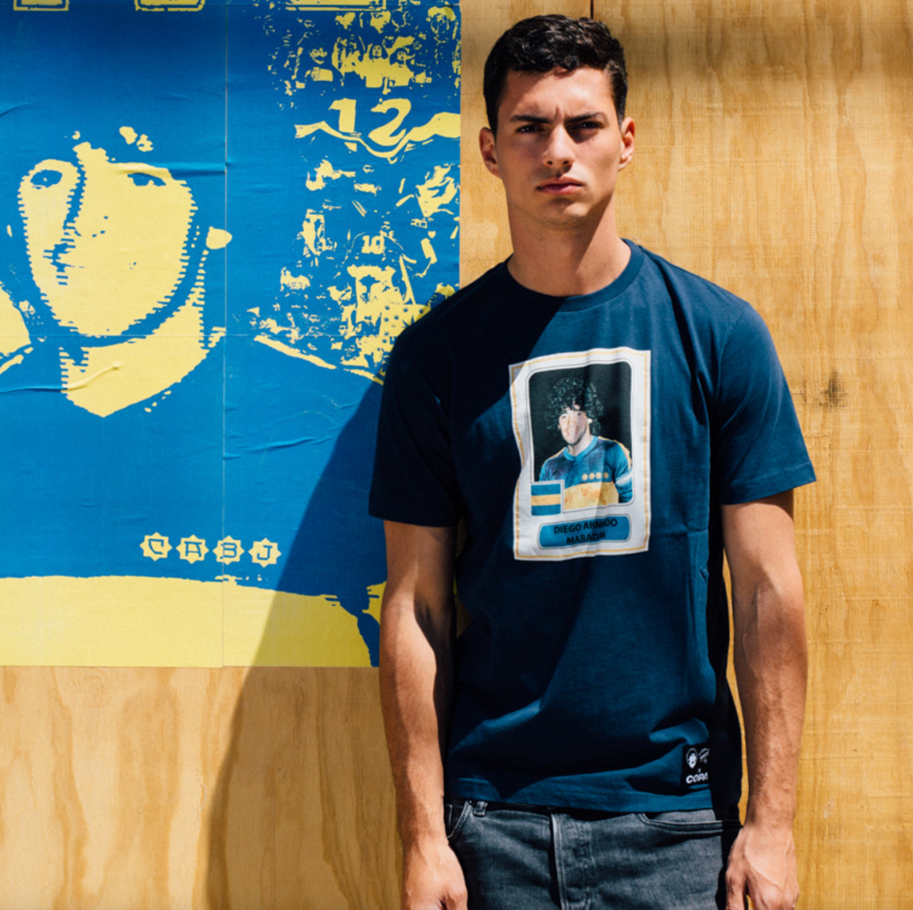 Футболка COPA Maradona x COPA Boca Football Sticker T shirt