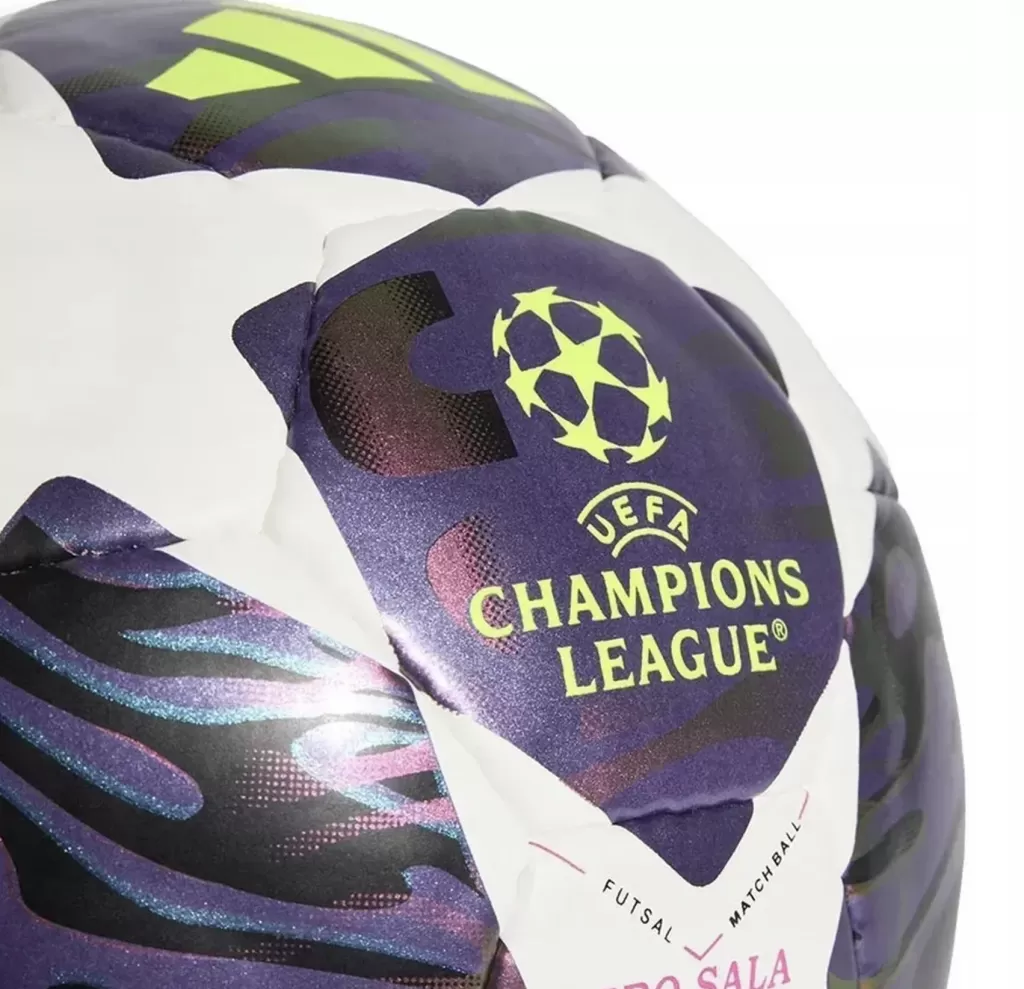 Мяч профессиональный для мини-футбола Adidas Uefa Champions League Final 25/26 Pro Sala