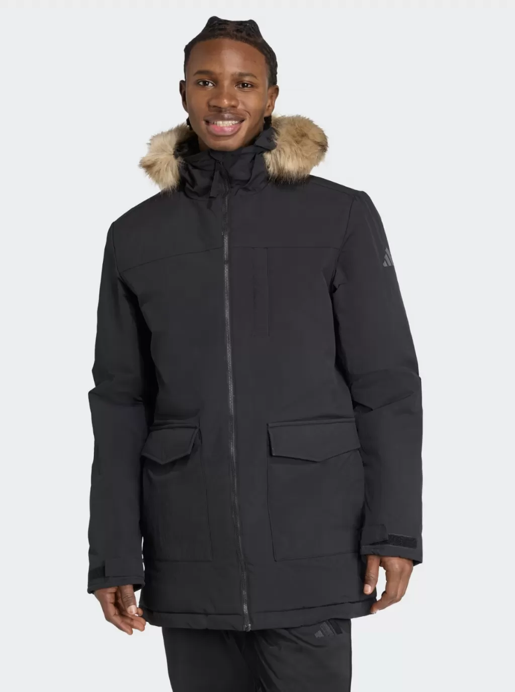 Куртка Adidas Paveric Climawarm Fur Parka Jacket