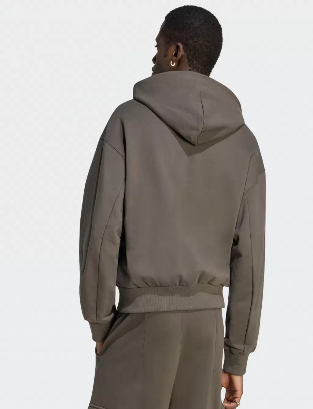 Свитер на замке Adidas PREMIUM ESSENTIALS CROPPED FULL ZIP HOODIE