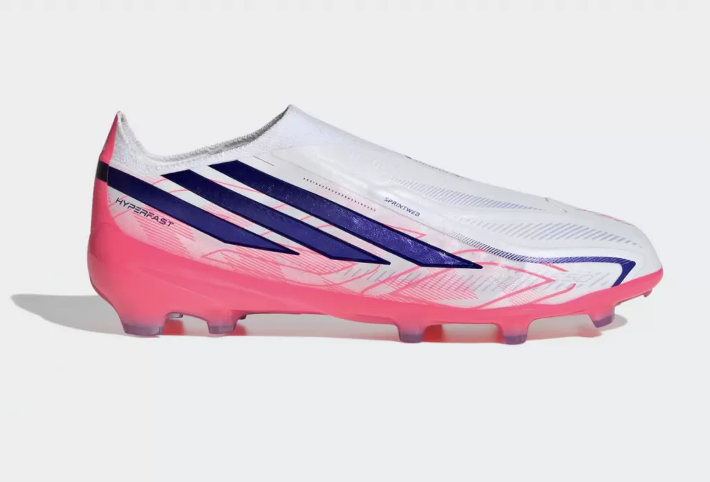 Бутсы детские профессиональные Adidas F50 Hyperfast Elite LL JR FG