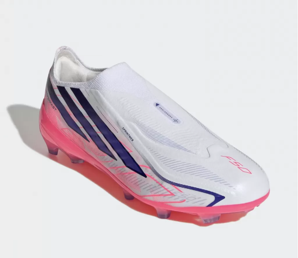 Бутсы детские профессиональные Adidas F50 Hyperfast Elite LL JR FG
