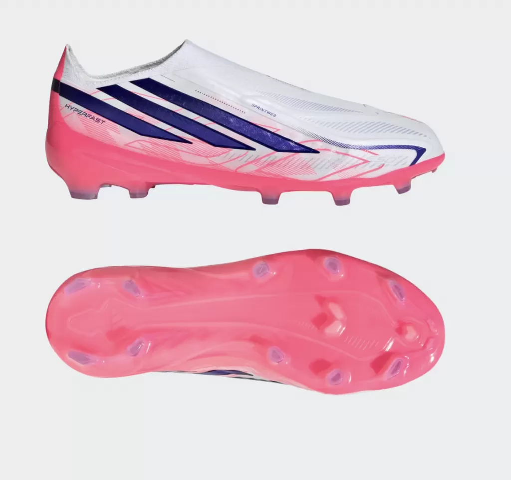 Бутсы детские профессиональные Adidas F50 Hyperfast Elite LL JR FG