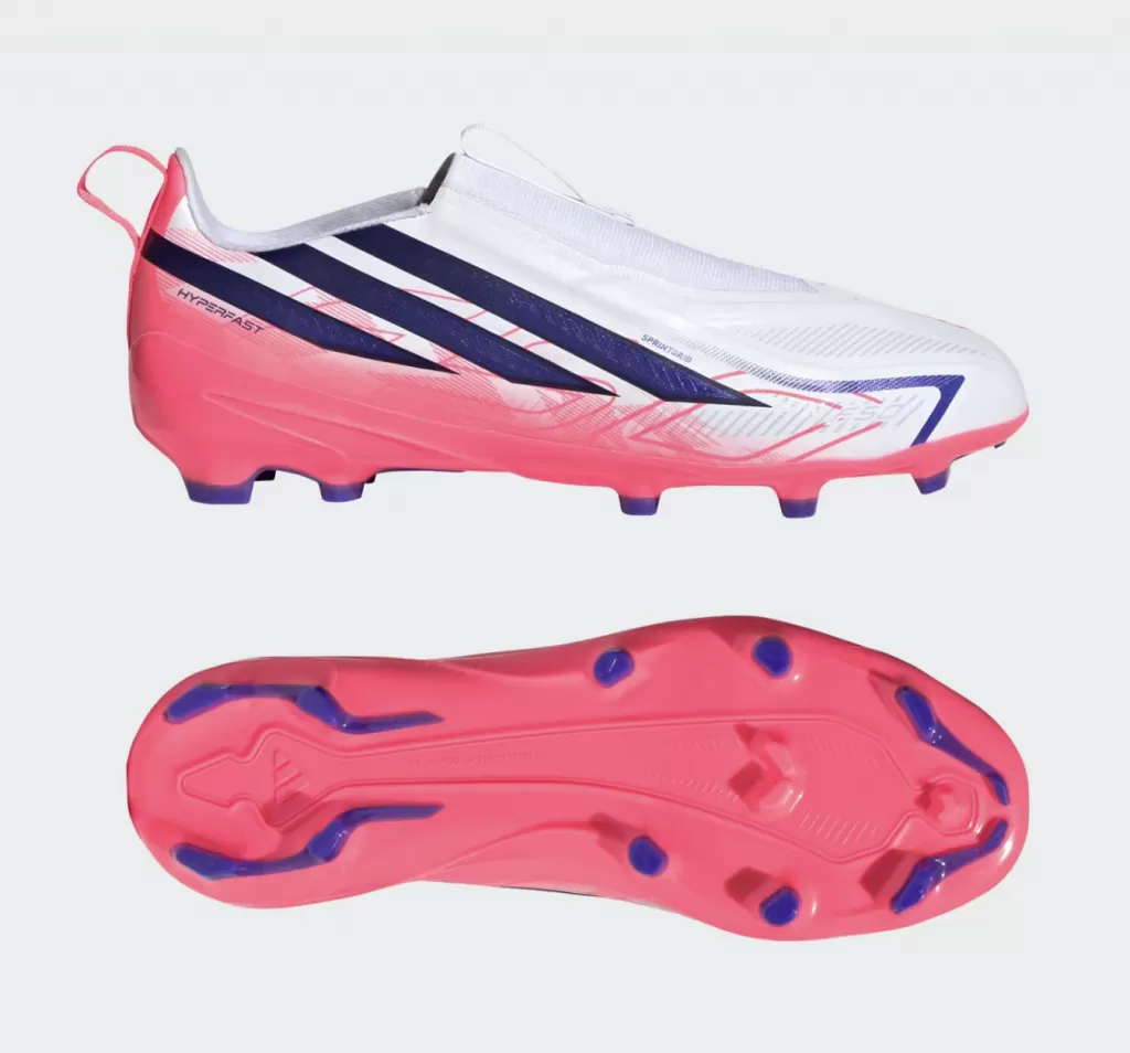 Бутсы детские Adidas F50 Hyperfast League LL JR FG
