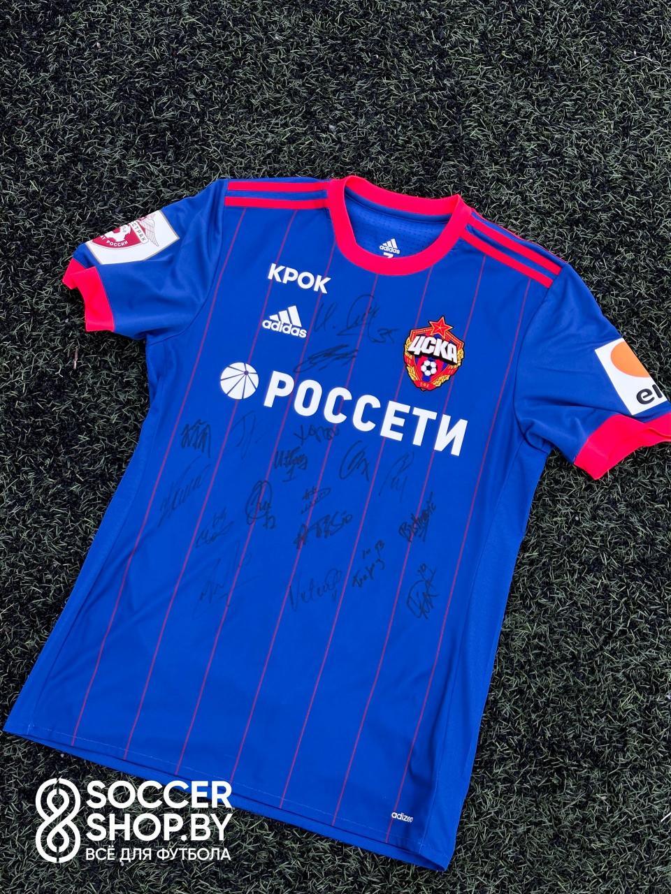 Футболка ЦСКА Сергея Игнашевича сезона 2017/2018