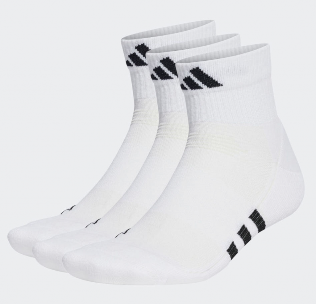 Носки 3 пары Adidas Cushioned Mid-Cut Socks