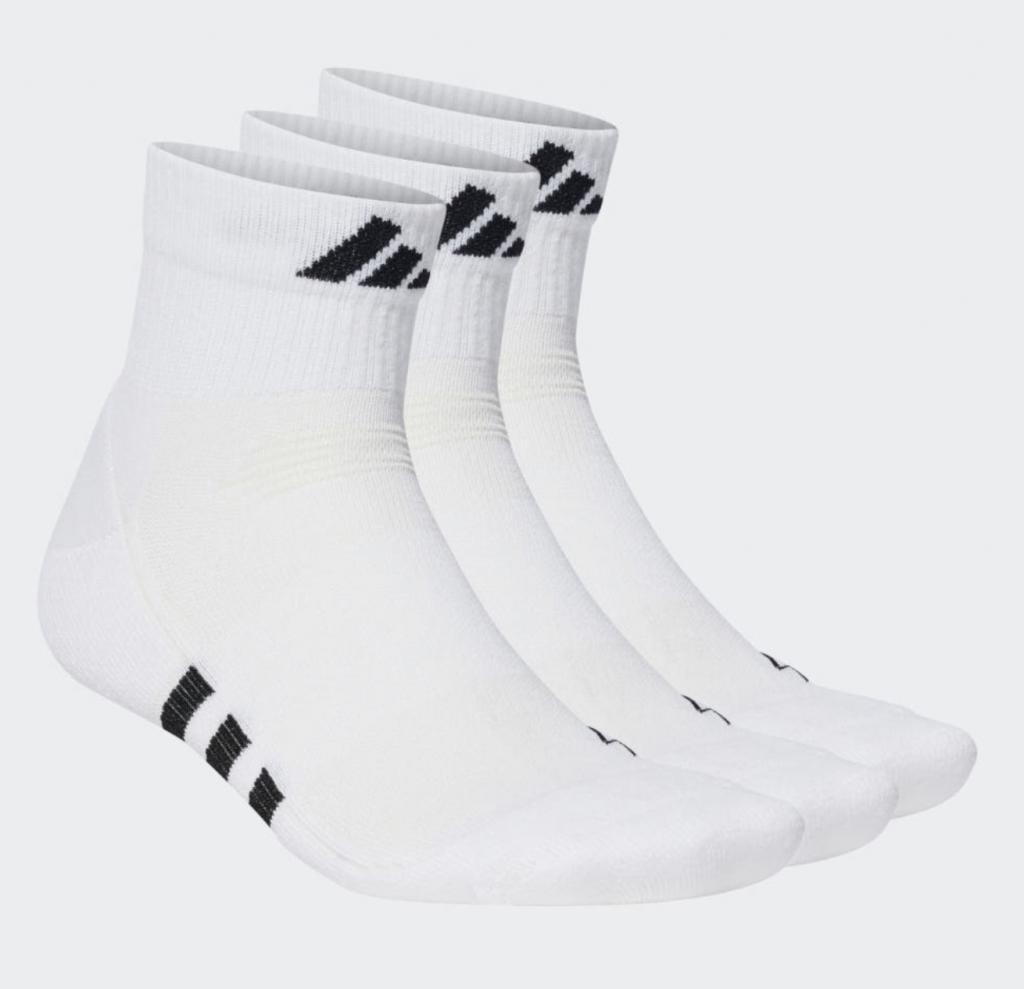 Носки 3 пары Adidas Cushioned Mid-Cut Socks