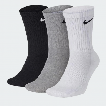 Носки 3 пары Nike Everyday Lightweight Training Crew Socks