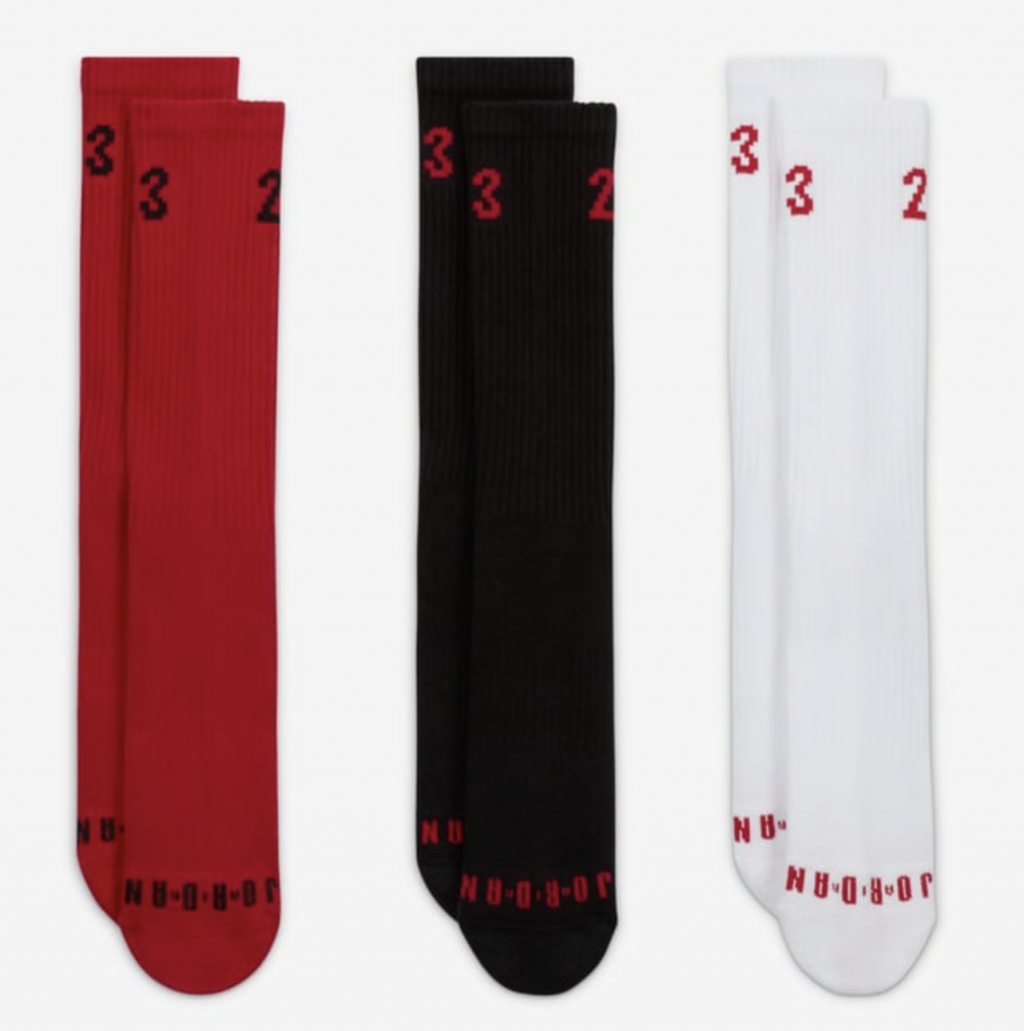 Носки 3 пары Nike Jordan Essentials Crew Socks