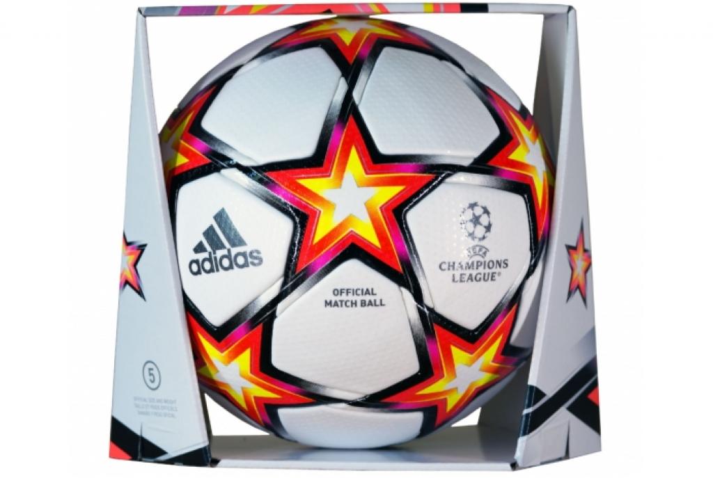 Мяч официально-игровой Adidas UCL 21 PRO PYROSTORM Official Matchball