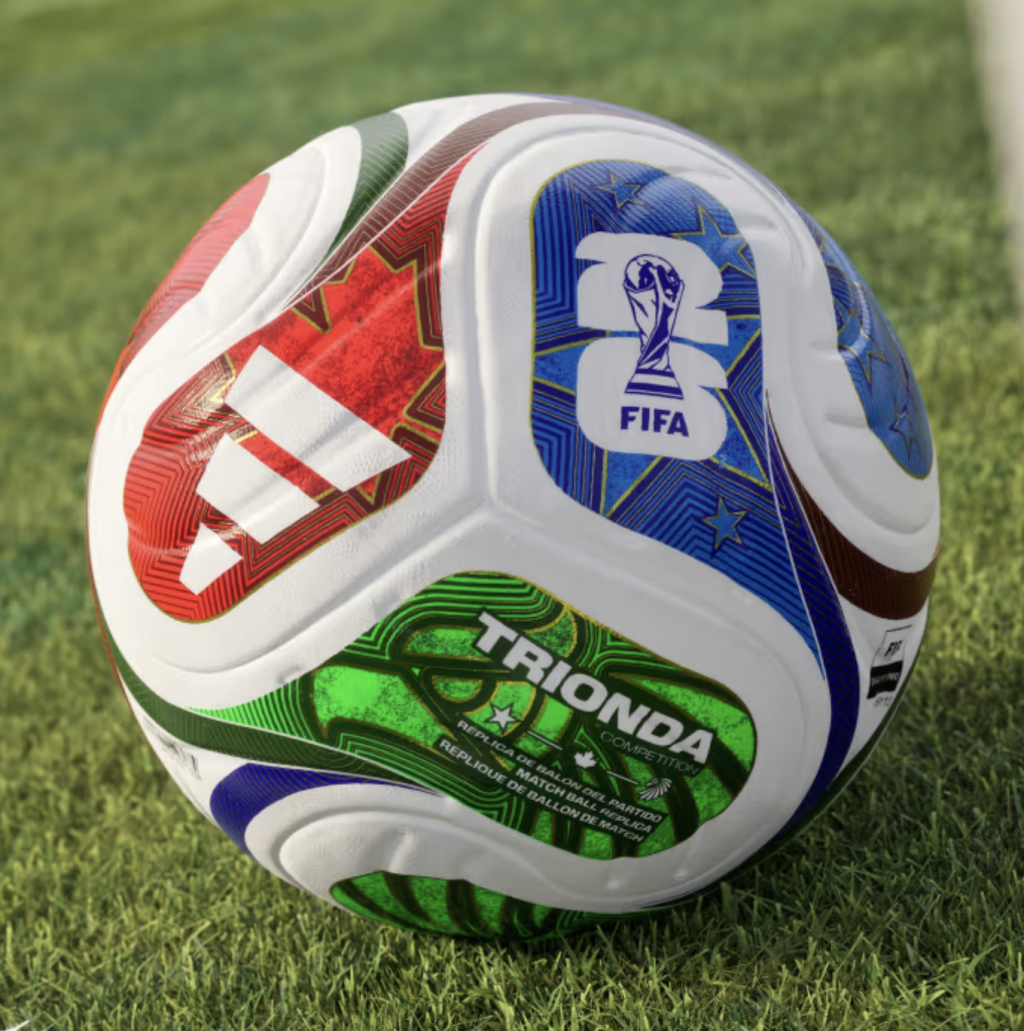 Мяч профессиональный Adidas World Cup 2026 Trionda Competition ball