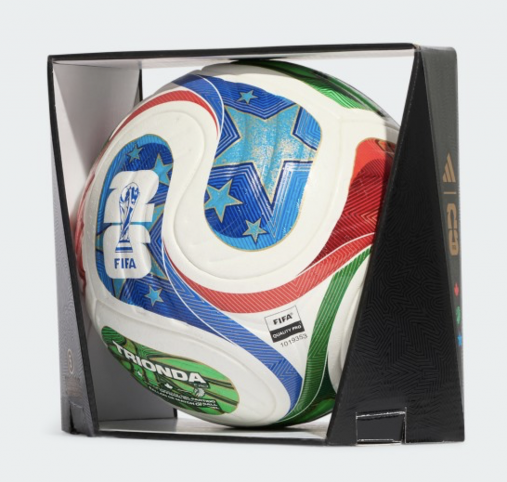 Мяч официально-игровой Adidas World Cup 2026 Trionda official match ball
