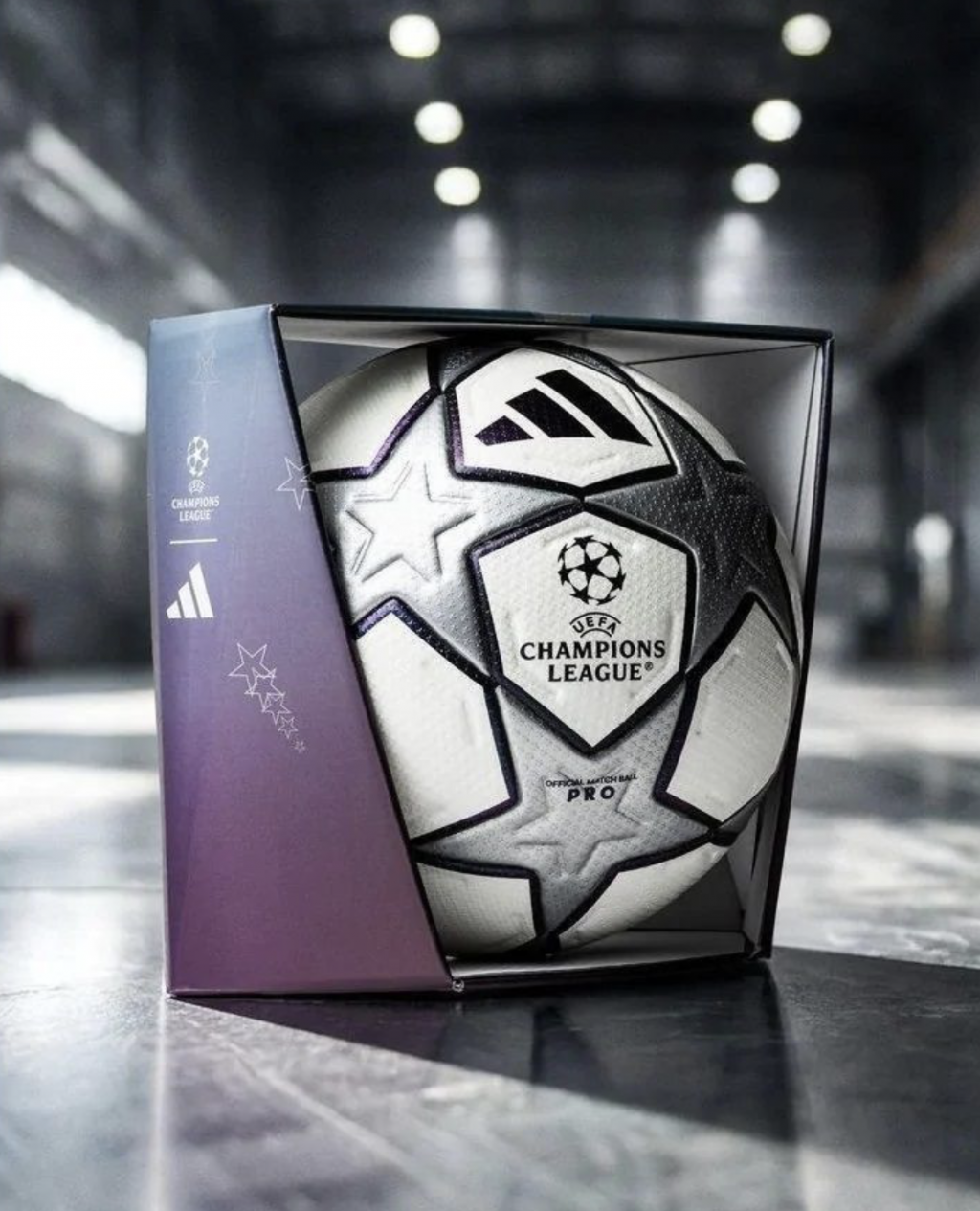 Мяч официально-игроовой Adidas UCL 25/26 3rd Pro Official Matchball