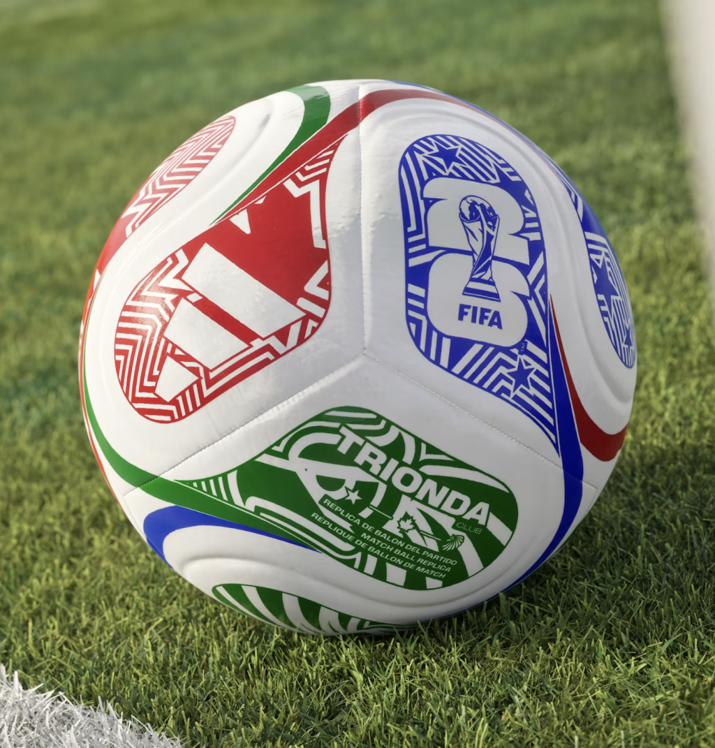 Мяч тренировочный Adidas World Cup 2026 Trionda Club