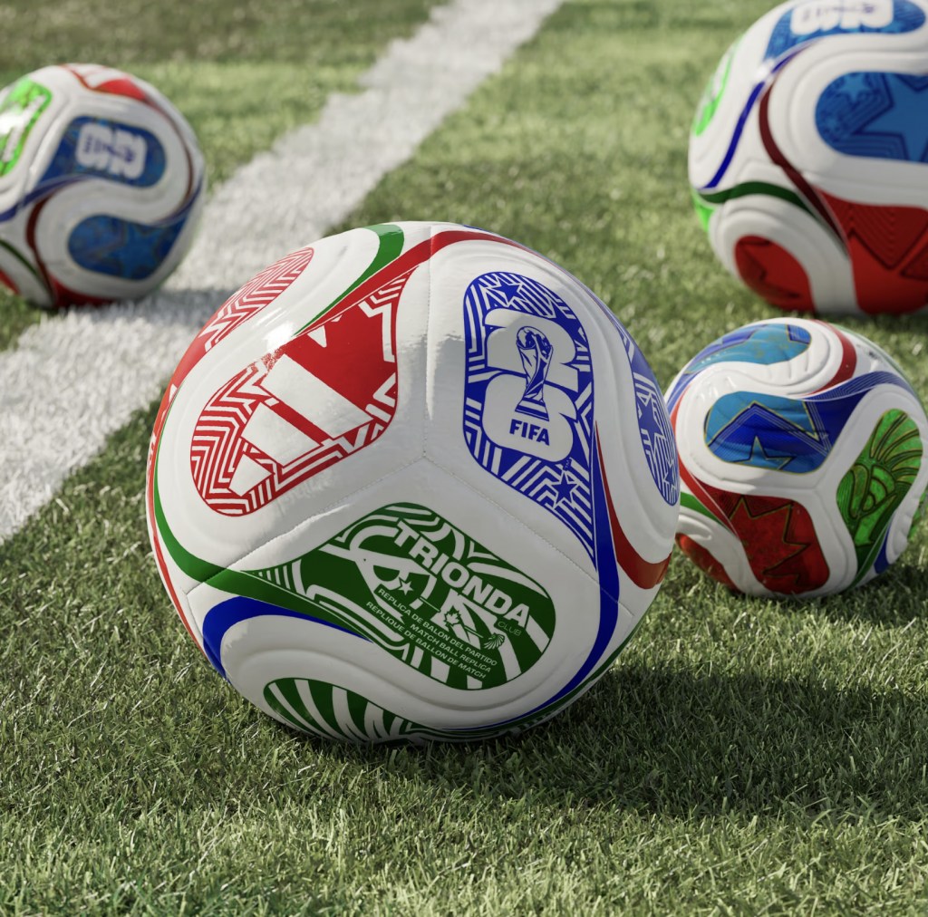 Мяч тренировочный Adidas World Cup 2026 Trionda Club