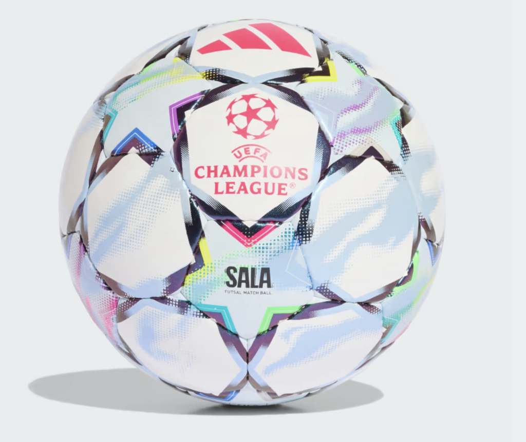 Мяч профессиональный для мини-футбола Adidas Uefa Champions League 26/27 Pro Sala