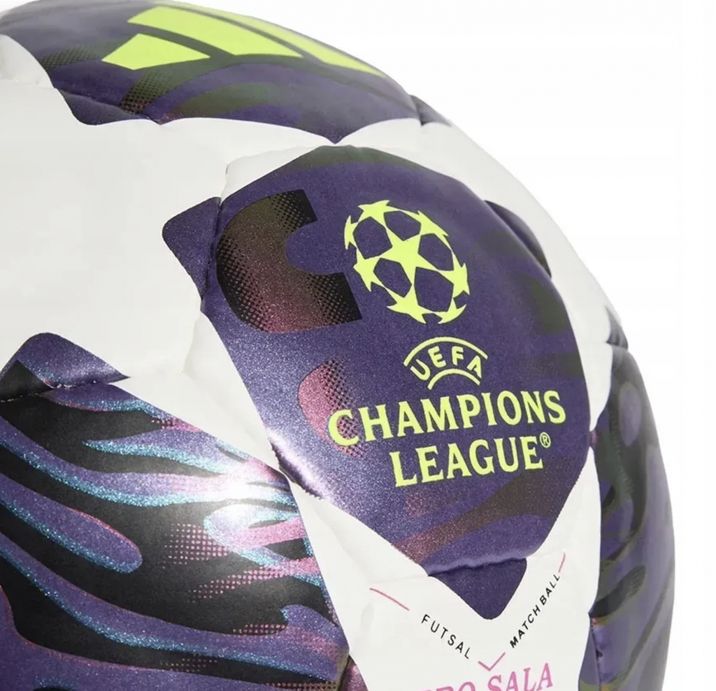 Мяч профессиональный для мини-футбола Adidas Uefa Champions League Final 25/26 Pro Sala