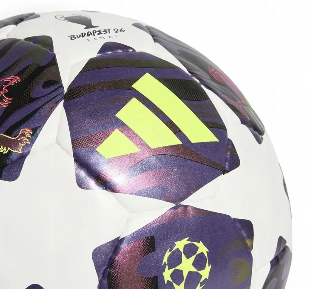 Мяч профессиональный для мини-футбола Adidas Uefa Champions League Final 25/26 Pro Sala