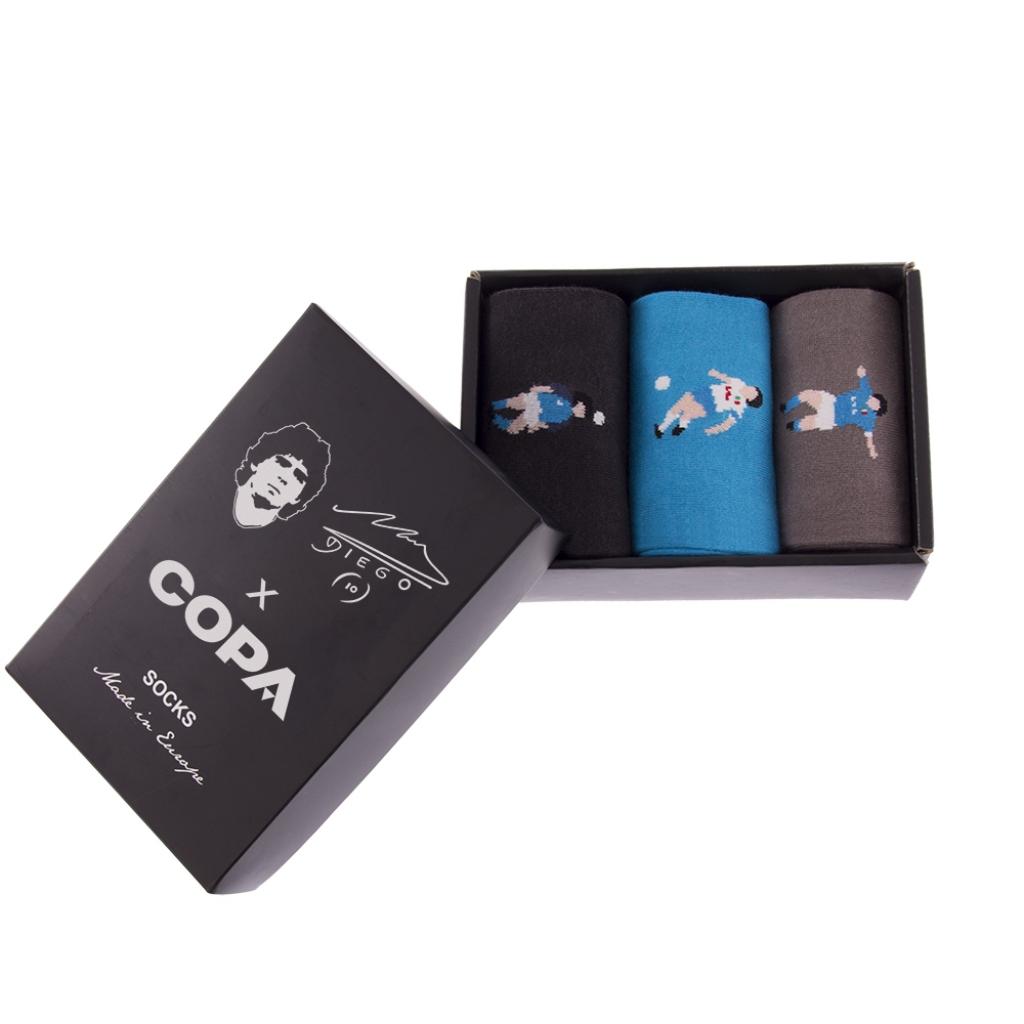 Носки 3 пары COPA Maradona x COPA Napoli Socks Box Set