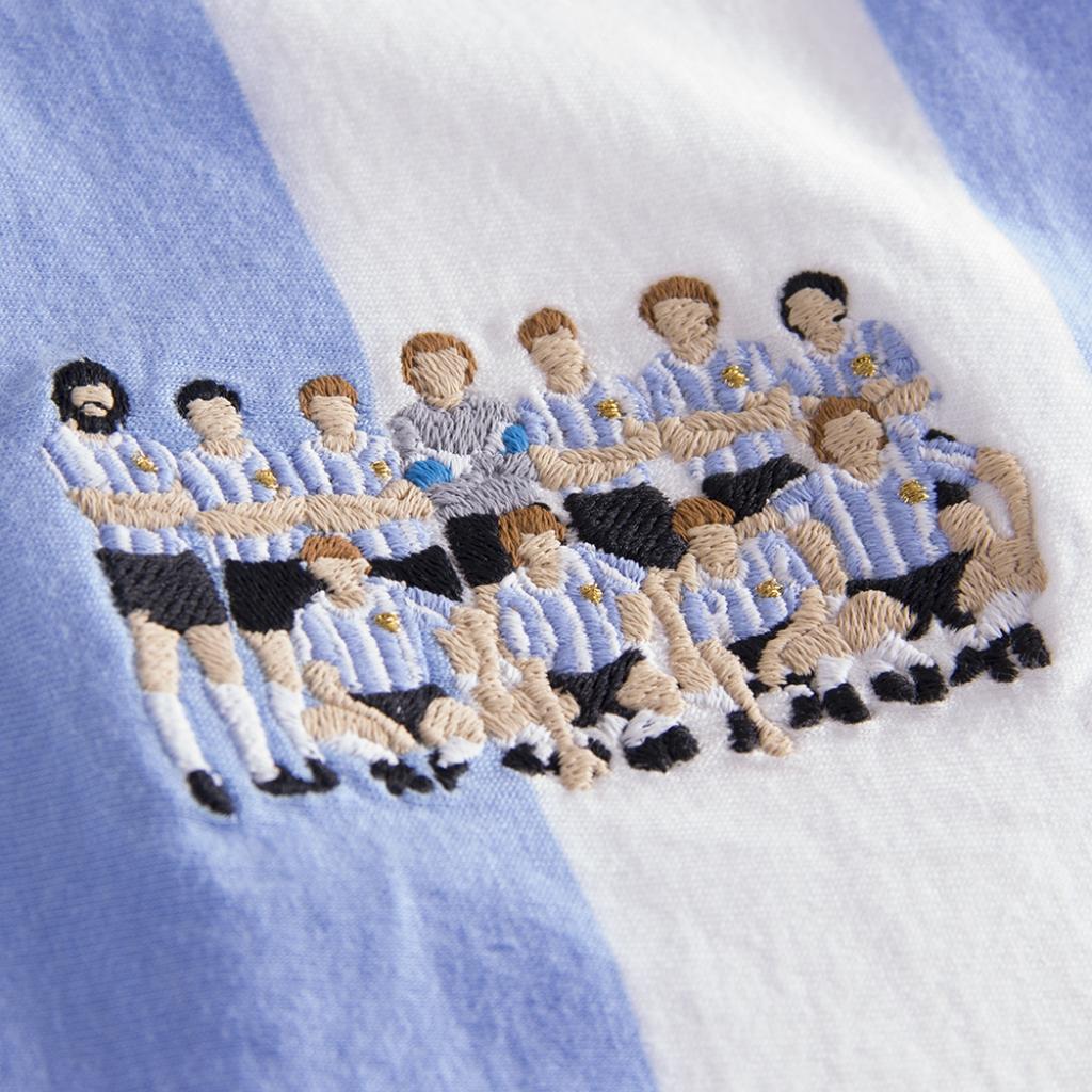 Футболка COPA Argentina 1986 World Champions Embroidery Jersey