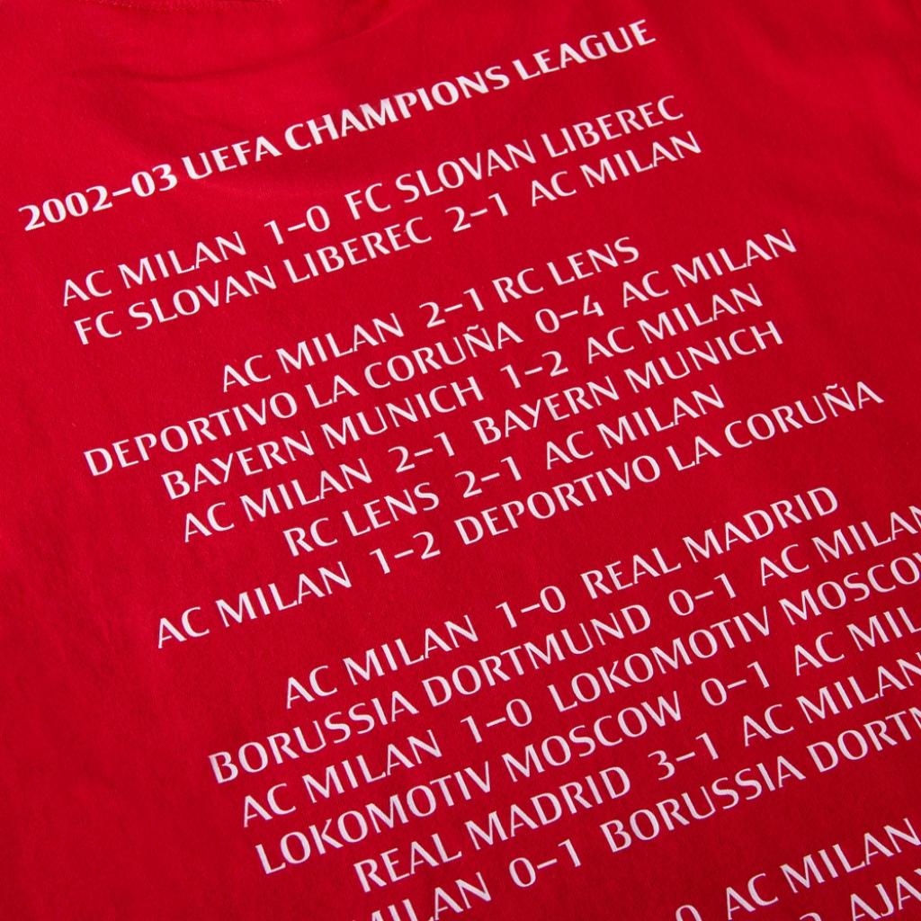 Футболка COPA AC Milan CL 2003 Team Embroidery T shirt