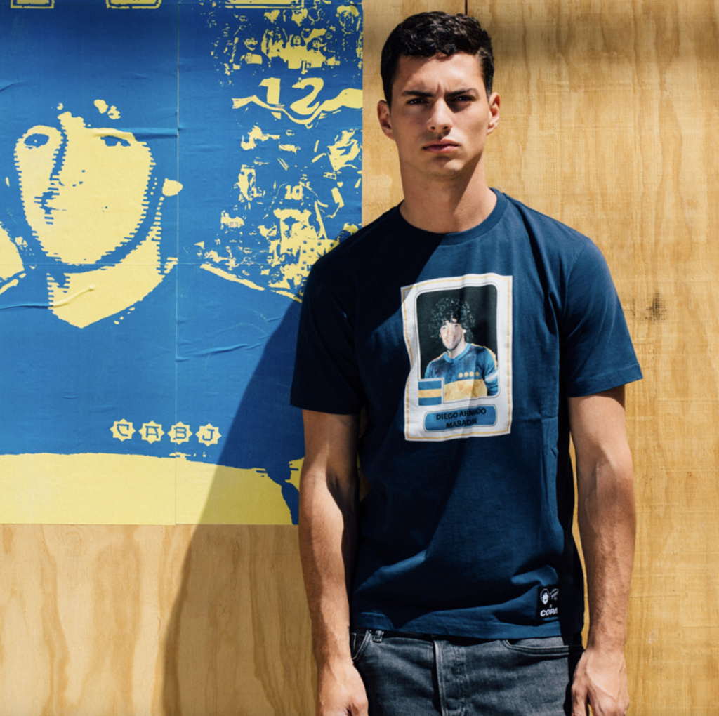 Футболка COPA Maradona x COPA Boca Football Sticker T shirt