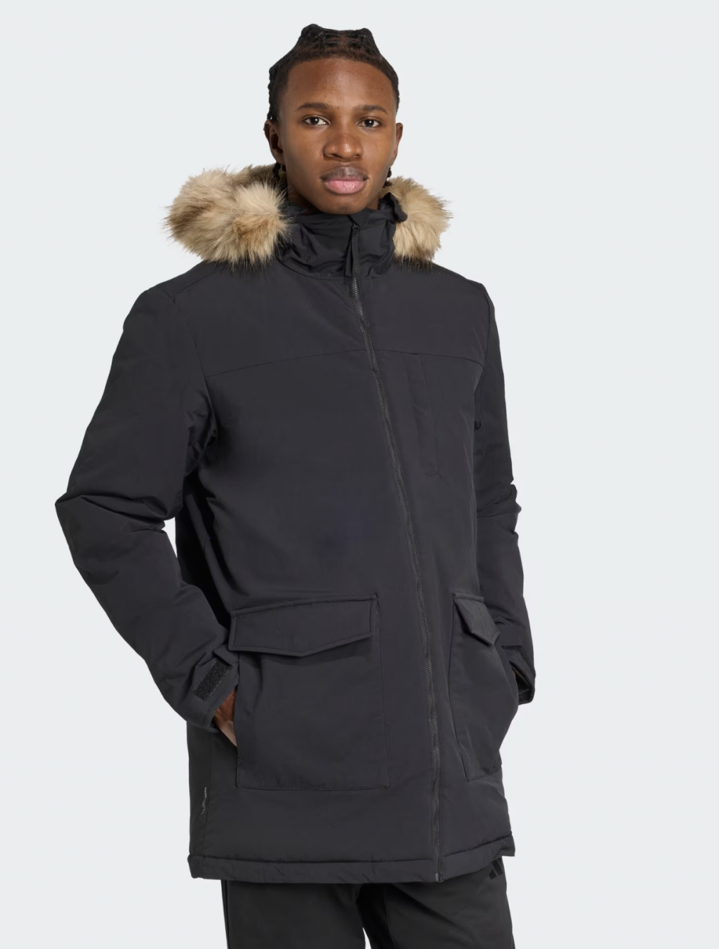 Куртка Adidas Paveric Climawarm Fur Parka Jacket