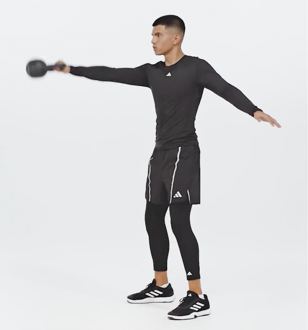 Компрессионные бриджи Adidas TECHFIT COMPRESSION TRAINING 3/4 TIGHTS
