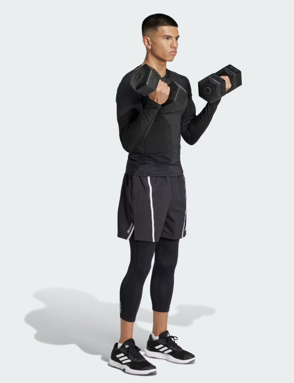 Компрессионные бриджи Adidas TECHFIT COMPRESSION TRAINING 3/4 TIGHTS
