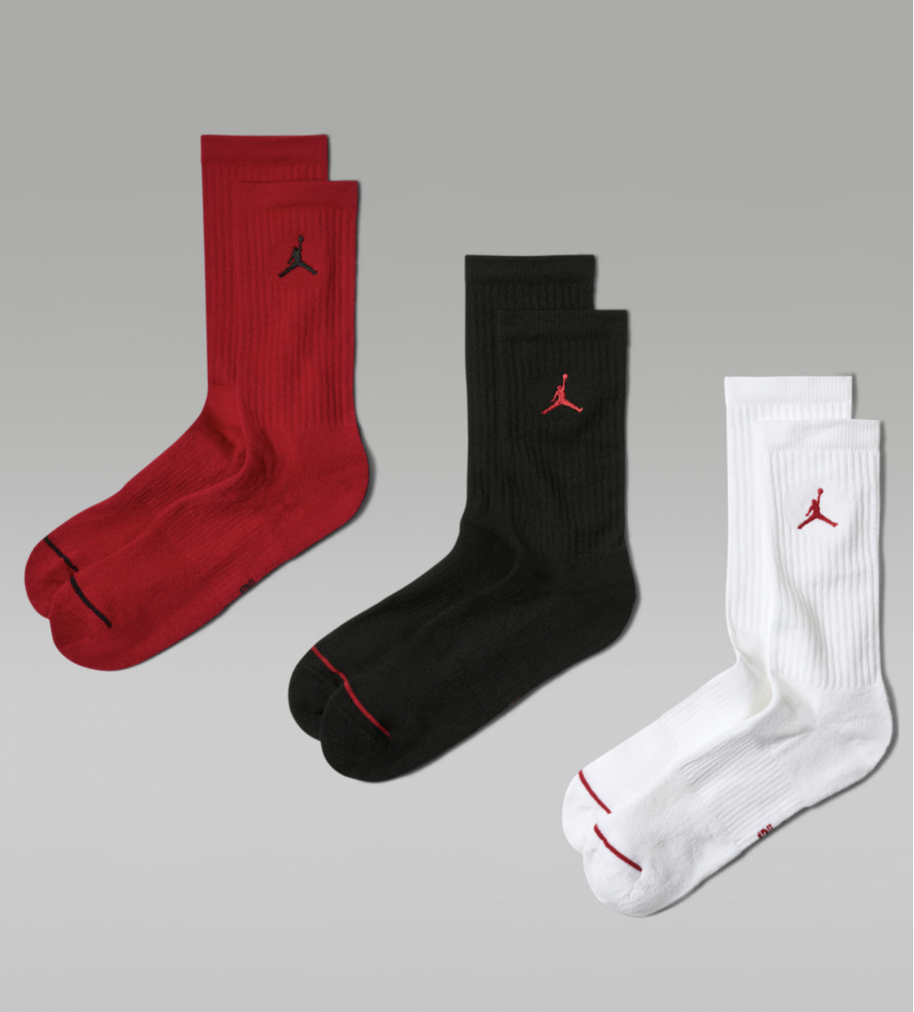 Носки 3 пары Nike Jordan Everyday Crew Socks