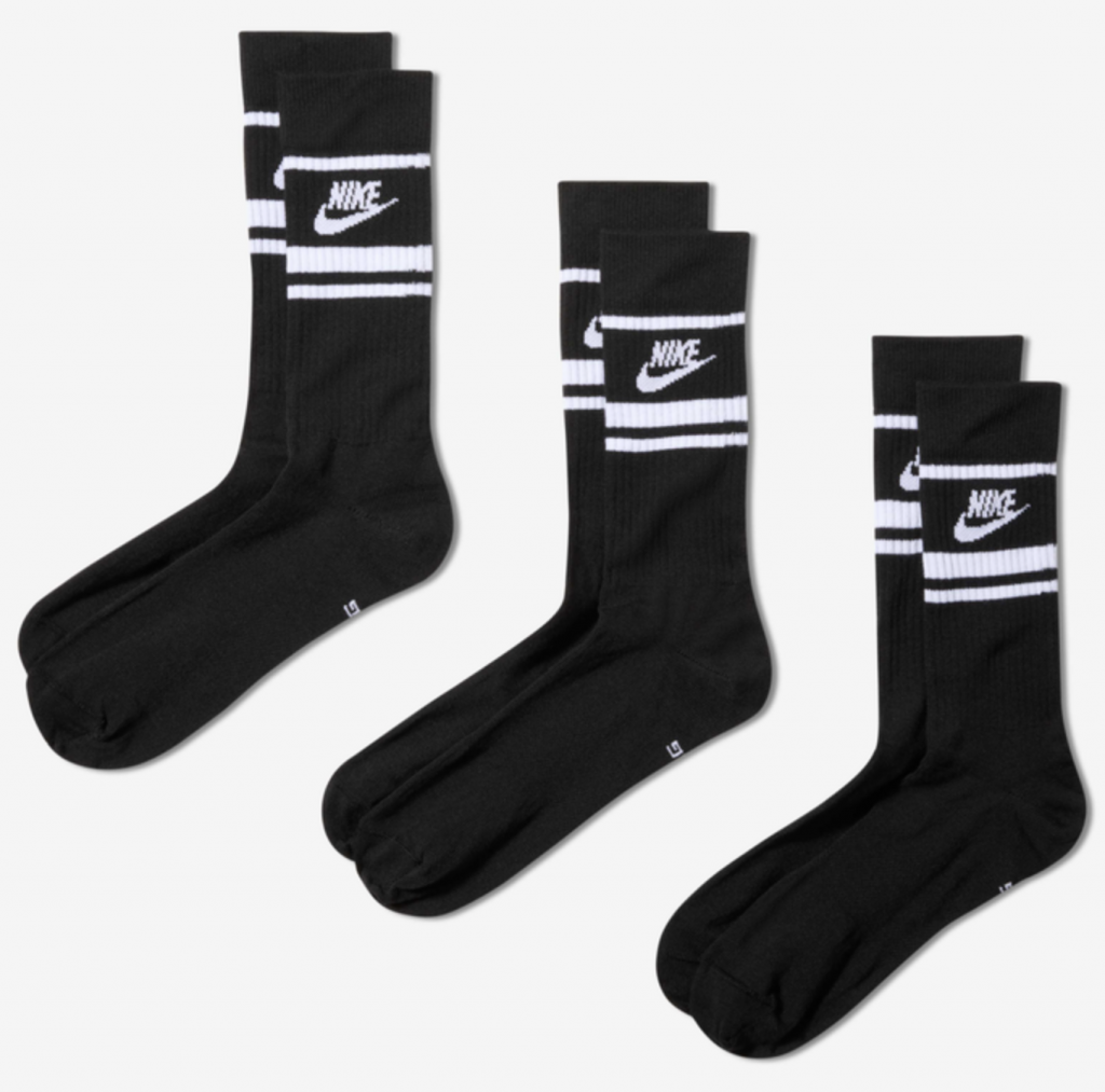 Носки 3 пары Nike Sportswear Dri-FIT Everyday Essential Crew Socks