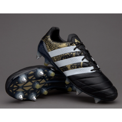 Бутсы профессиональные кожаные Adidas ACE16.1 Leather SG