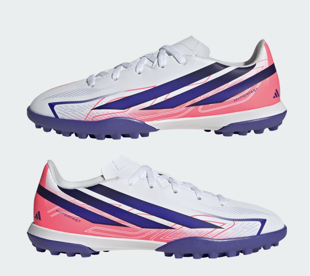 Шиповки детские Adidas F50 Hyperfast Club JR TF