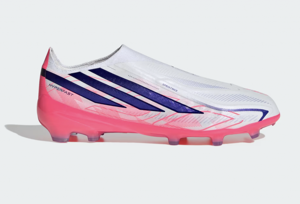 Бутсы детские профессиональные Adidas F50 Hyperfast Elite LL JR FG