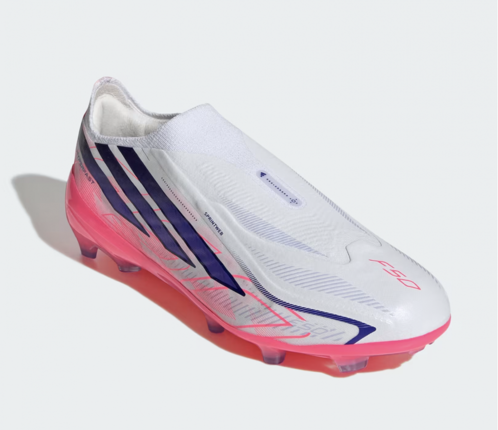 Бутсы детские профессиональные Adidas F50 Hyperfast Elite LL JR FG